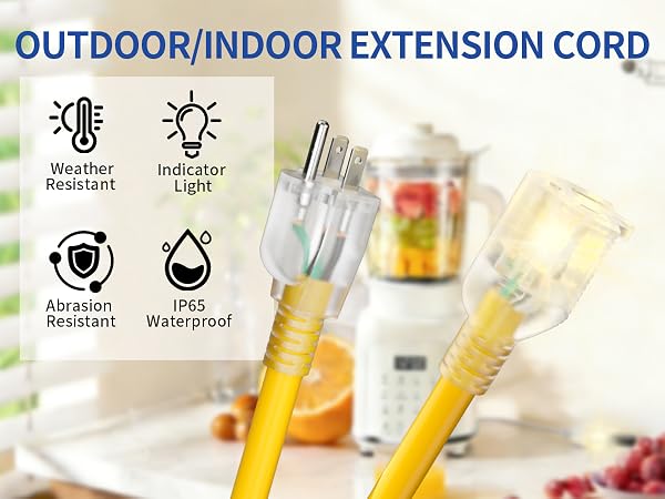 OUTDOOR/INDOOR EXTENSION CORD