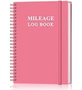 Auto Mileage Log Book for Taxes,Vehicle Maintenance Log Book, Mileage Tracker for Car with Mileag...