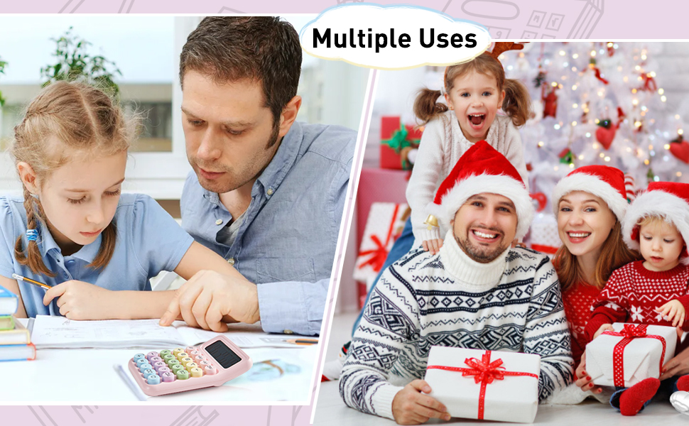 small calculator big button and large display