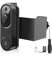 Anti-Theft Doorbell Mount No Drill Compatible with Orbitell Video Doorbell, Adjustable Mounting B...