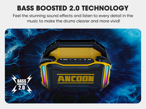 Deep Bass wireless speaker