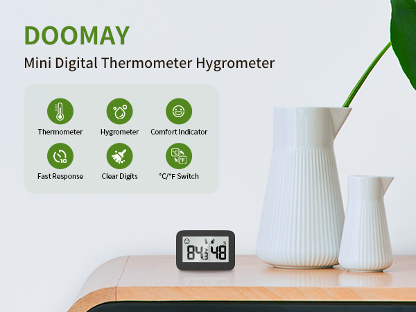 Mini Digital Thermometer Hygrometer