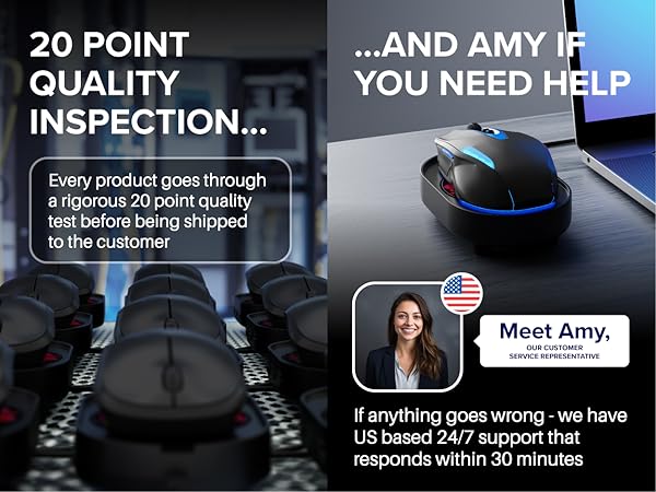 Tech 8 American Made Mouse Mover