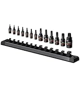 Crosstar 13Pcs Impact Torx Bit Socket Set,1/2" 1/4" 3/8" Drive,T8-T60 | Outer Hex Socket and Bas,...