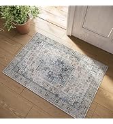 Machine Washable Throw Rugs for Entryway: Door Mat Indoor Entrance 2x3 Small Rug Stain Resistant ...