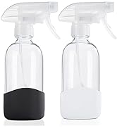 HOMBYS 8 oz Spray Bottle with Silicone Sleeve 2 PCS