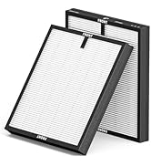 2 Pack MR5866 Air Purifier Filter Compatible with MR5866 Air Purifiers, MR5866 True HEPA Filter R...