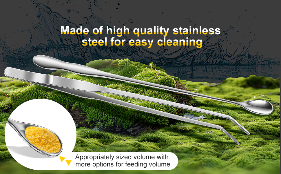 Reptile Feeding Tongs,Spoons