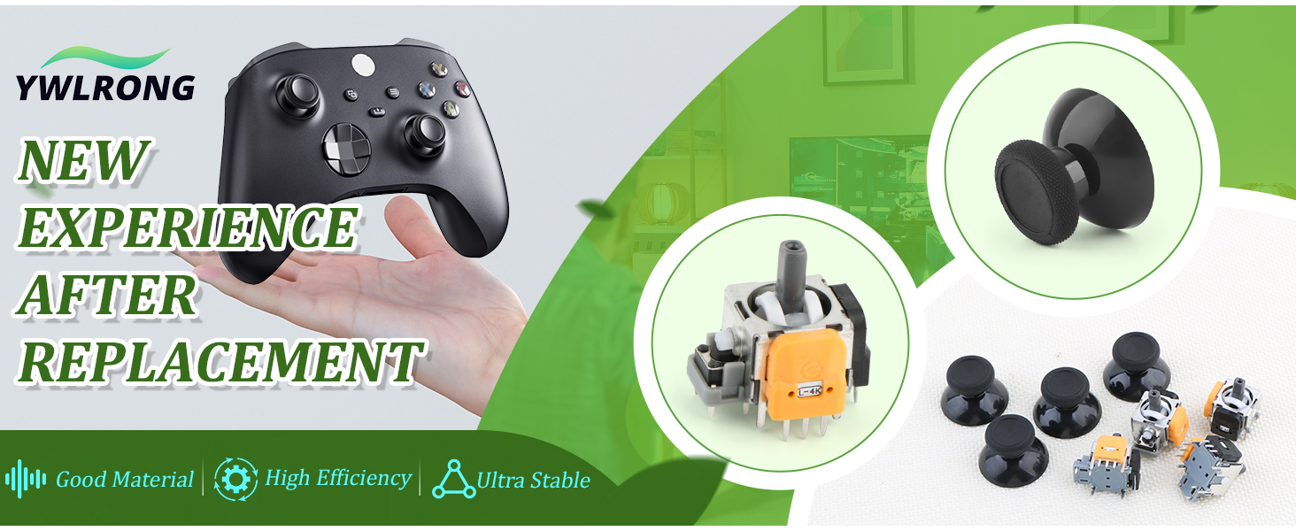 Hall Effect Joysticks for Xbox Series S/X
