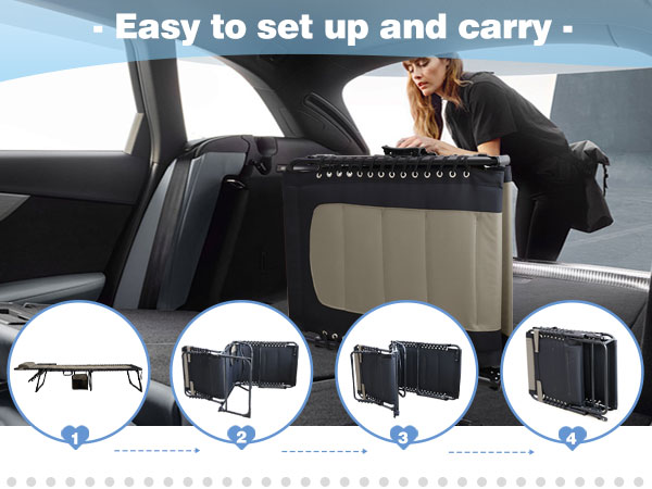 the new car trunk rack for the car