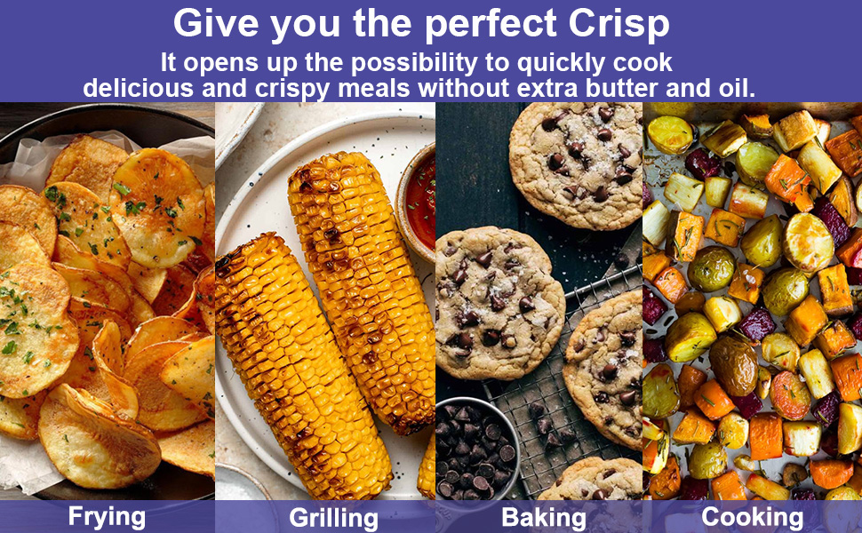 crispy food grilling 