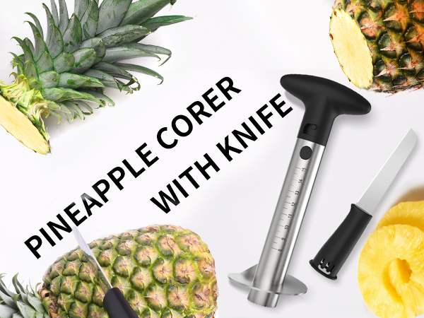 Pineapple Corer with Knife