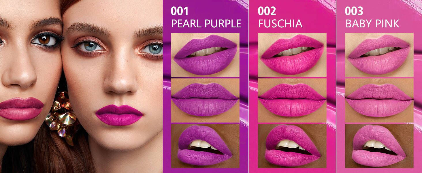 pink lipstick