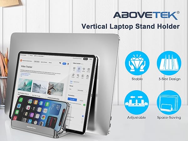 Vertical Laptop Stand