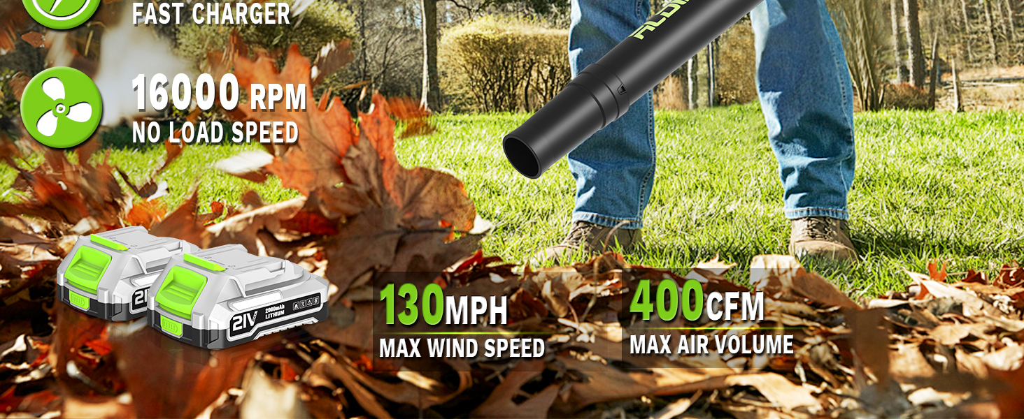 CORDLESS LEAF BLOWER