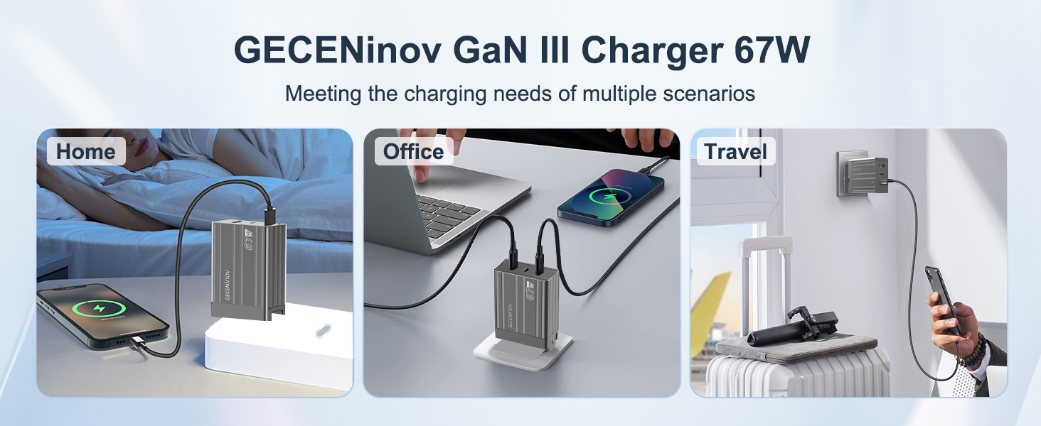 67W fast charger