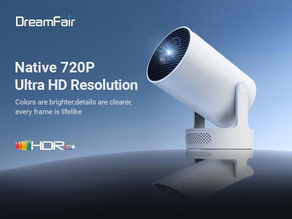 Mini Projector with WiFi and Bluetooth