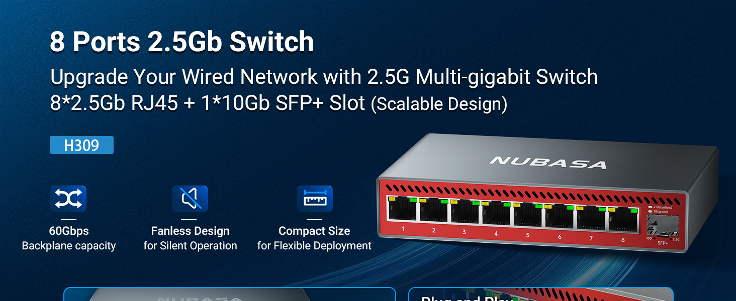 8 port 2.5gb switch
