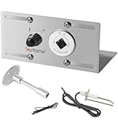 Skyflame Stainless Steel Extensive Fire Pit Gas Burner Spark Ignition Kit - Including Push Button...