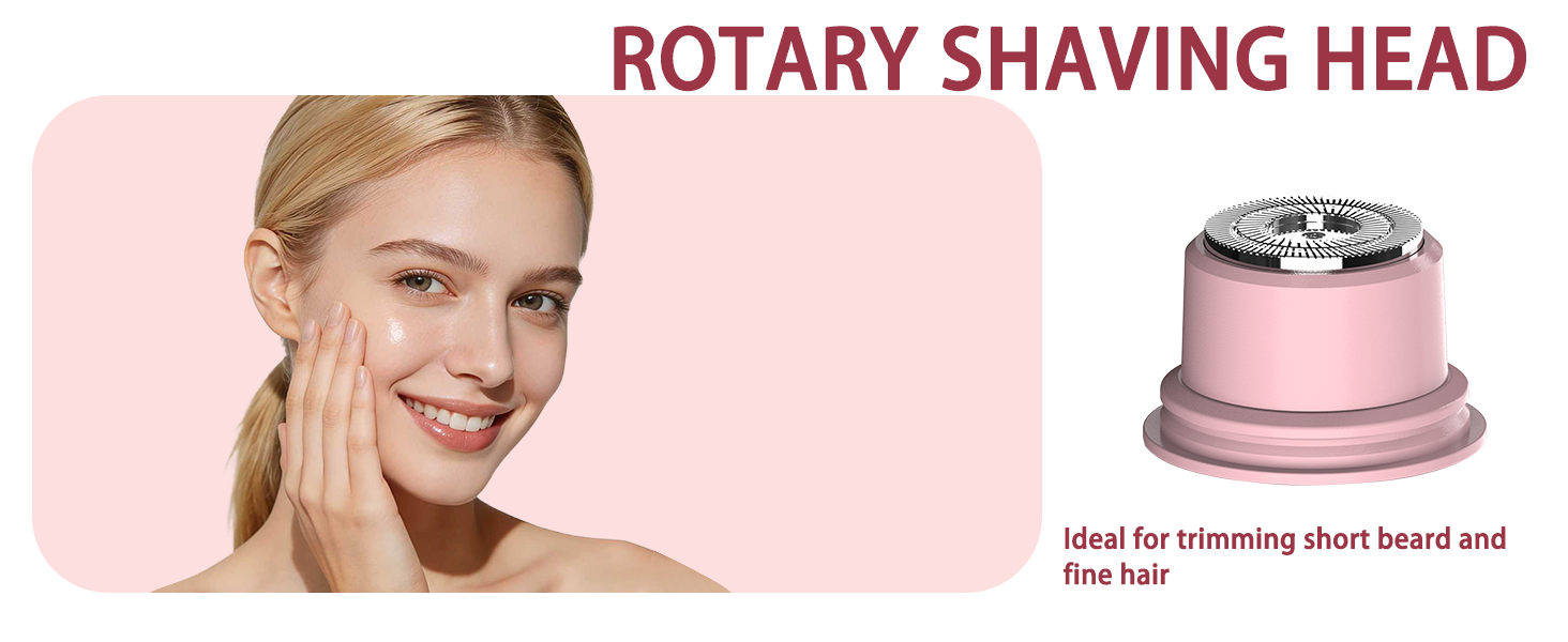 Bikini Trimmer for Women : 3-in-1 Painless Electric Shaver
