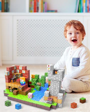 Magnetic Building Blocks