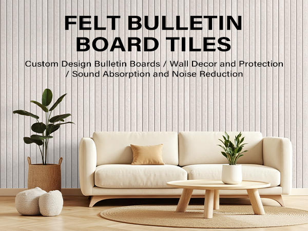 Large Felt Bulletin Board