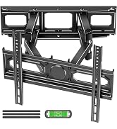EconoMe TV Wall Mount for Most 26-70 inch TVs, Full Motion TV Wall Mount Swivel and Tilt, Wall Mo...