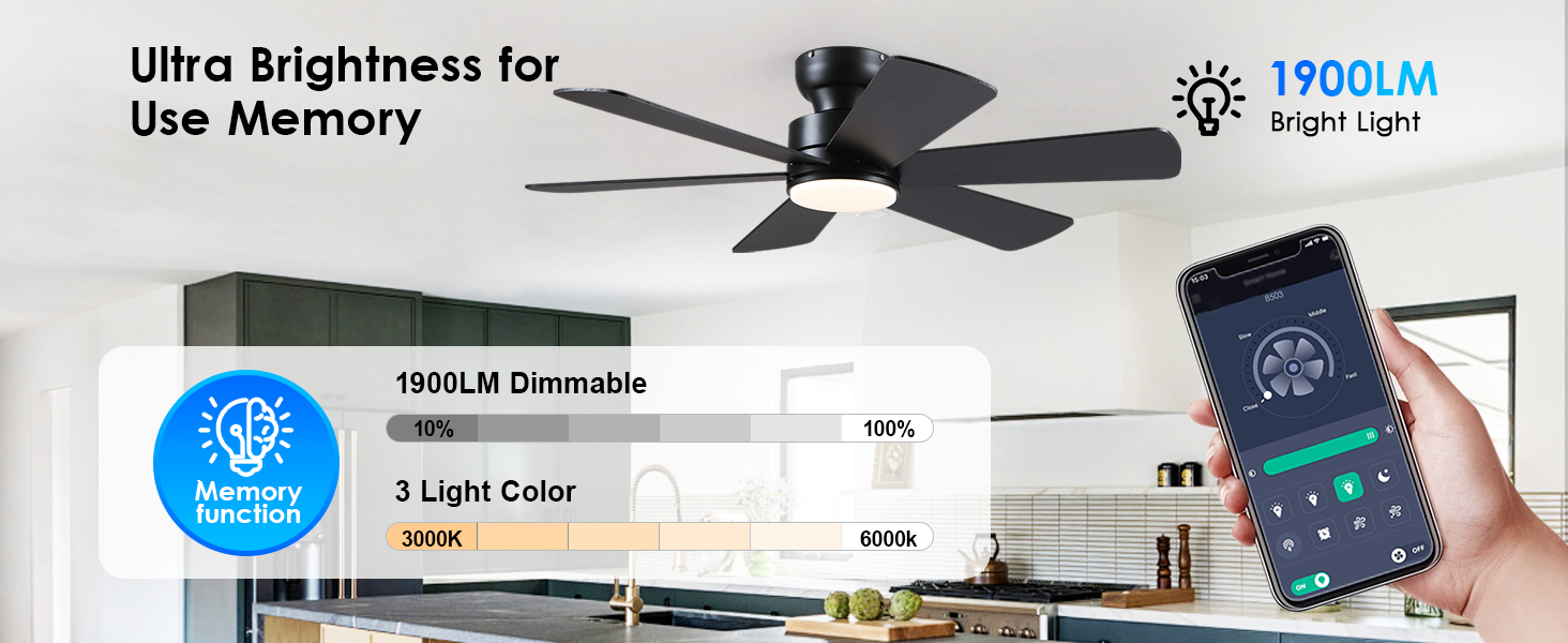 ceiling fans with lights farmerhouse
