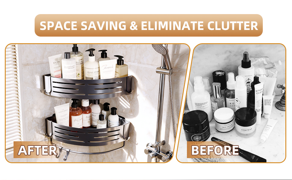 shower caddies space saving&amp;amp;eliminate clutter