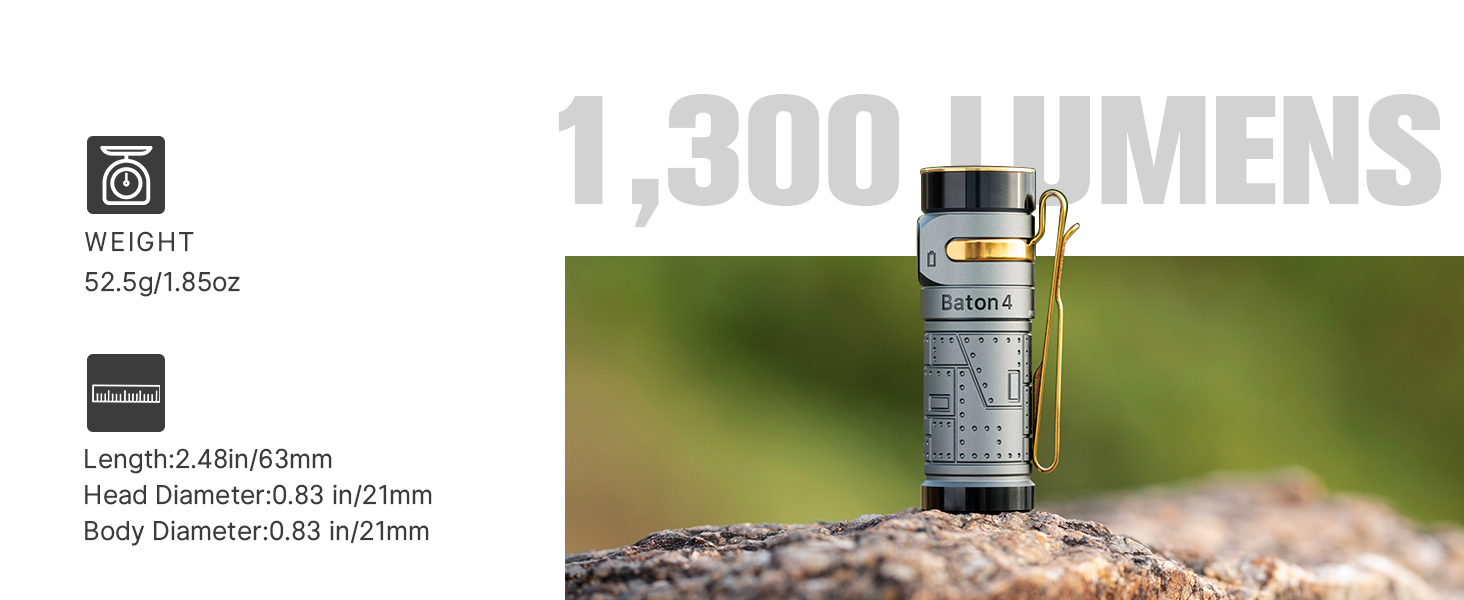 small flashlight edc