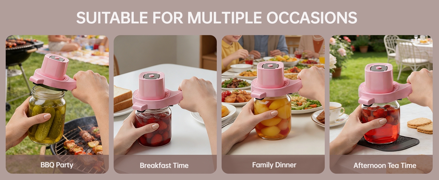 Electric Auto-adjust Jar Opener