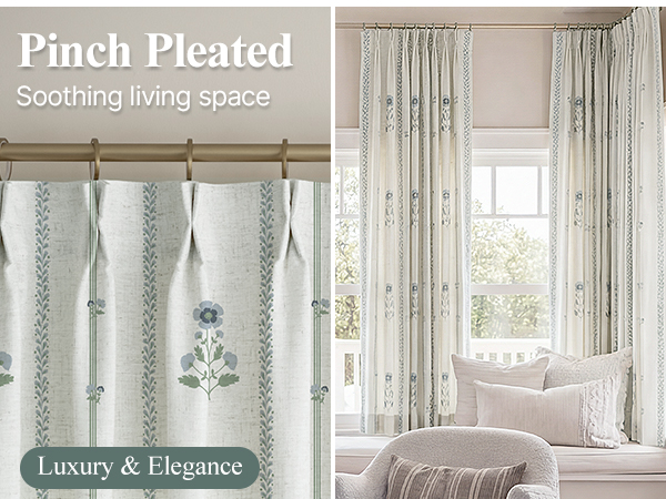 Pinch Pleated Curtains