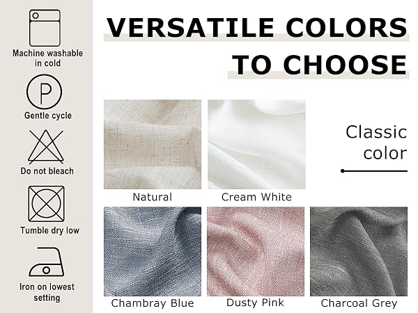 natural linen curtains