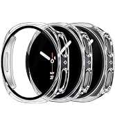 DaQin 3 Pack Cases for Samsung Galaxy Watch 8 Screen Protector 44mm, Full Protection Hard PC Case...