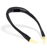 Bsdgeclogy Book Light, 3-Color &amp; 9-Brightness Reading Light, Bendable Neck Light, 80-hr Lasting R...