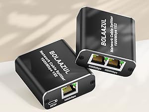 ethernet splitter 1 to 2 high speed lan splitter Two Devices Share The Internet at The Same Time