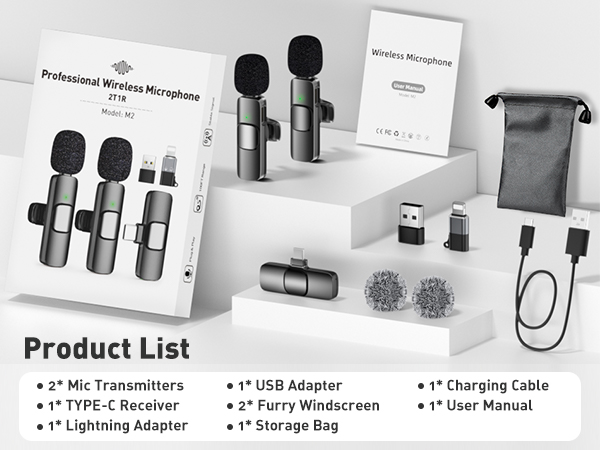 wireless lavalier microphone for iphone