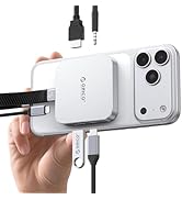 ORICO 10Gbps Magnetic M.2 Docking Station, 6-in-1 USB C HUB &amp; M.2 2230 NVMe Enclosure with HDMI 4...