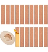 BENECREAT 30Pcs Cork Hat Size Reducer Strips, Self Adhesive Hat Inserts Adjustable Sizing Tape fo...
