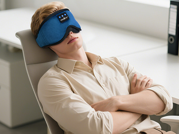 As a multifunctional sleep mask with headphones, eye mask headphones