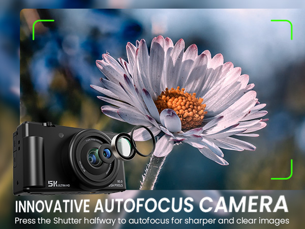 True 5K Digital Camera for Photography