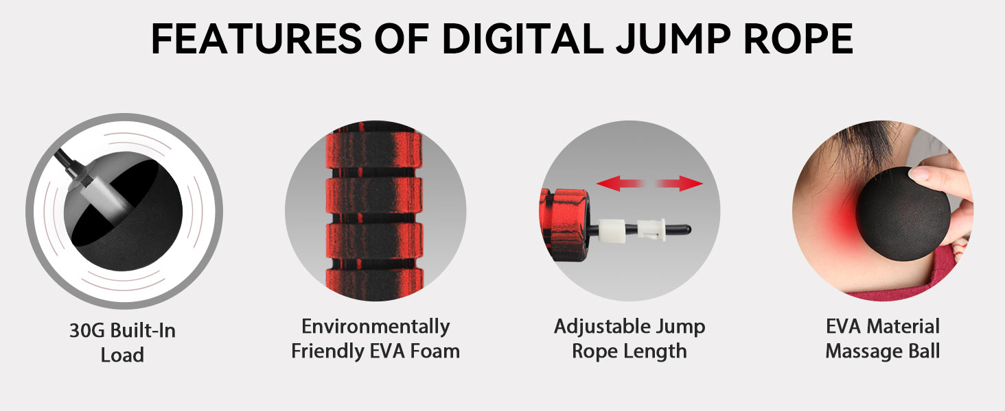 Weighted Jump Rope for Fitness Ropeless Bod Rope High Speed Skipping Rope Cordless Jumping Rope