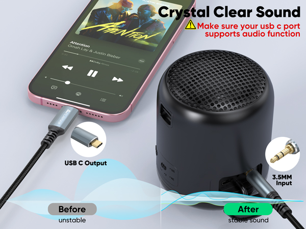 usb c aux cord