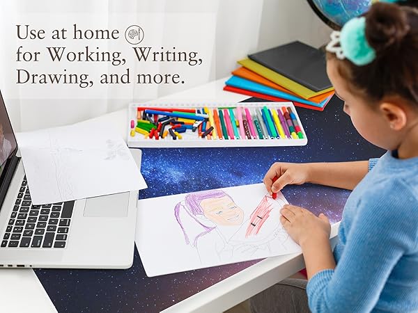 Use at home for working, writing, drawing and more.
