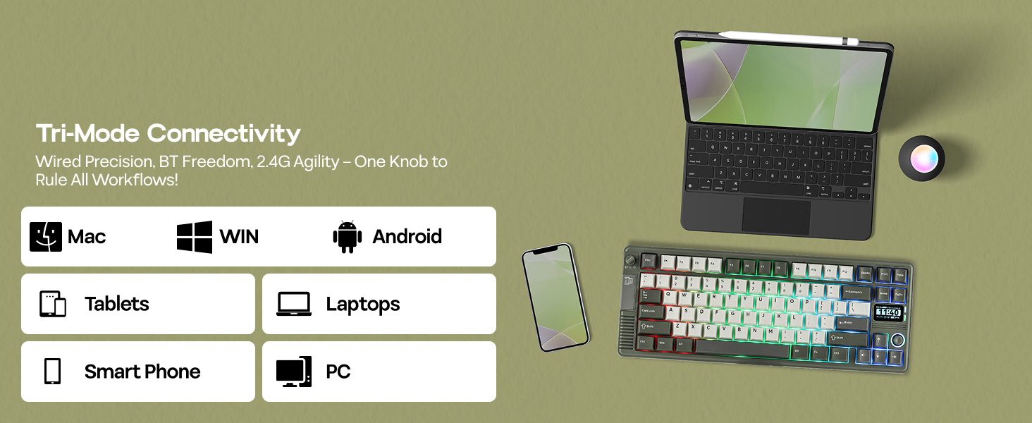 RT85 Wireless Gaming Keyboard