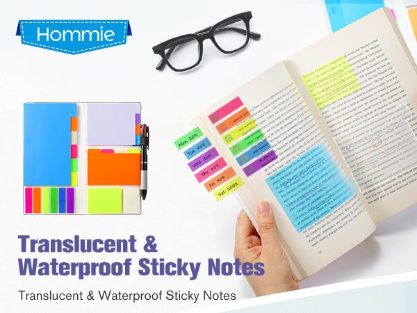 Transparent Sticky Note Pads