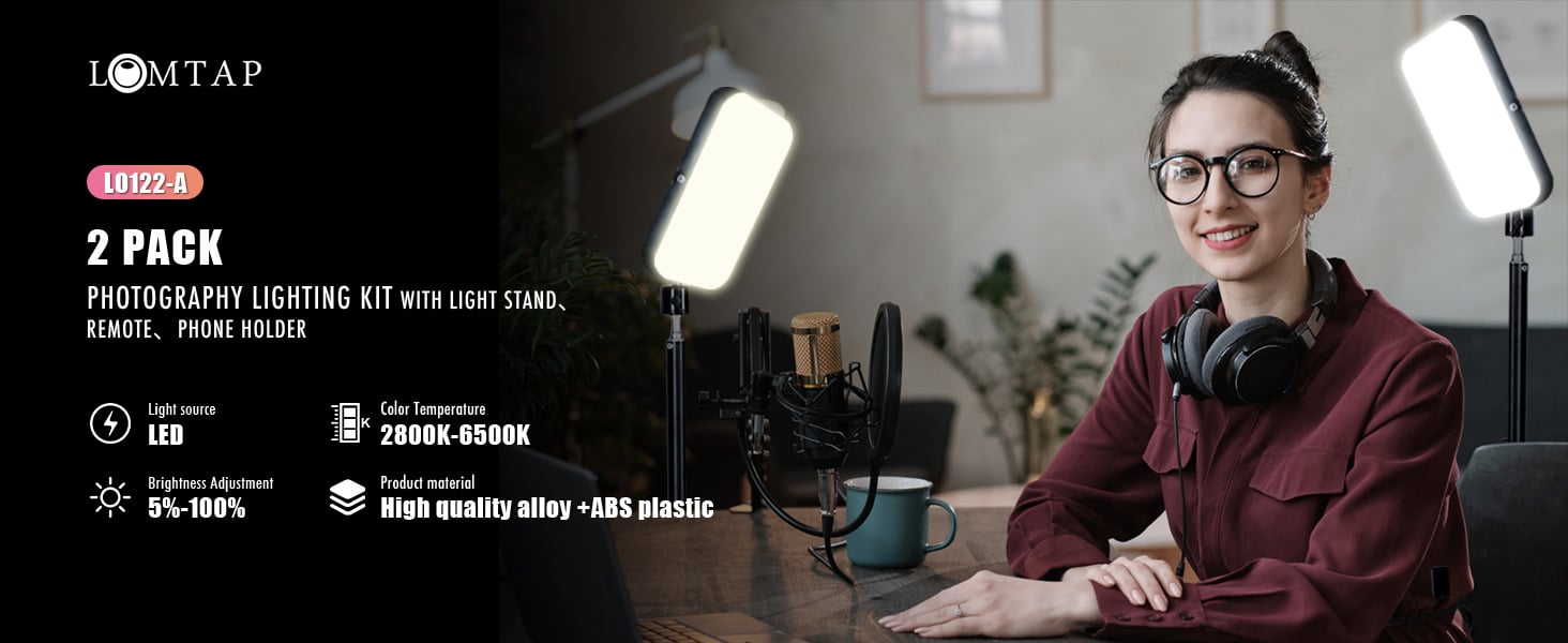 Photography Lighting Kit