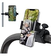 ONEDONE Stroller Phone Holder Universal Phone Holder for Stroller Golf Cart Bike Shopping Carts S...