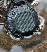Pelican Marine AirTag Holder - Waterproof AirTag Keychain with Carabiner Clip [Impact Resistant] ...