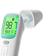 FSA-HSA Eligible Touchless Infrared Forehead Thermometer Adults &amp;amp; Baby Digital Thermometer